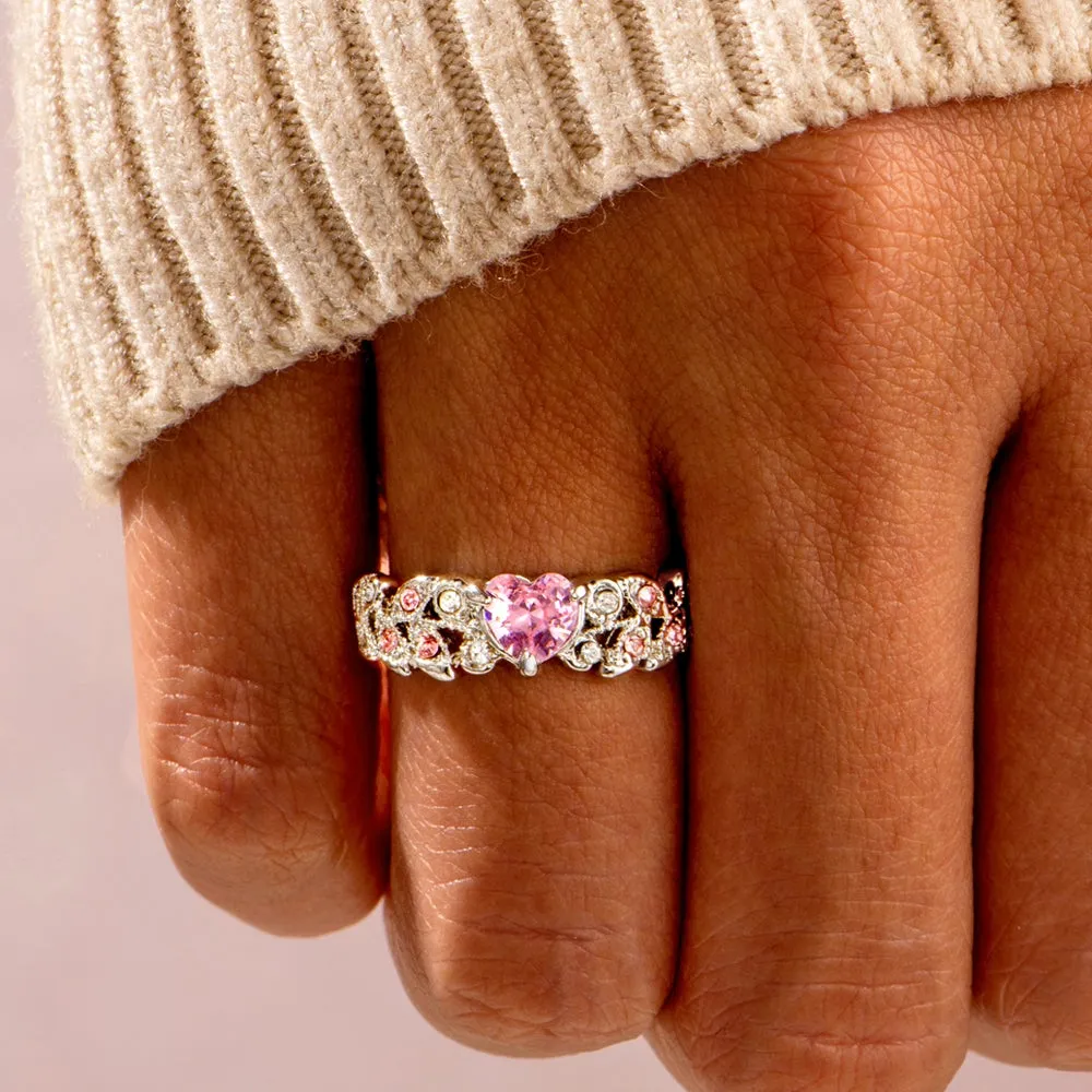 To My Granddaughter "My love is unconditional" Ring sold by SARAH'S WHISPER product image thumbnail 3