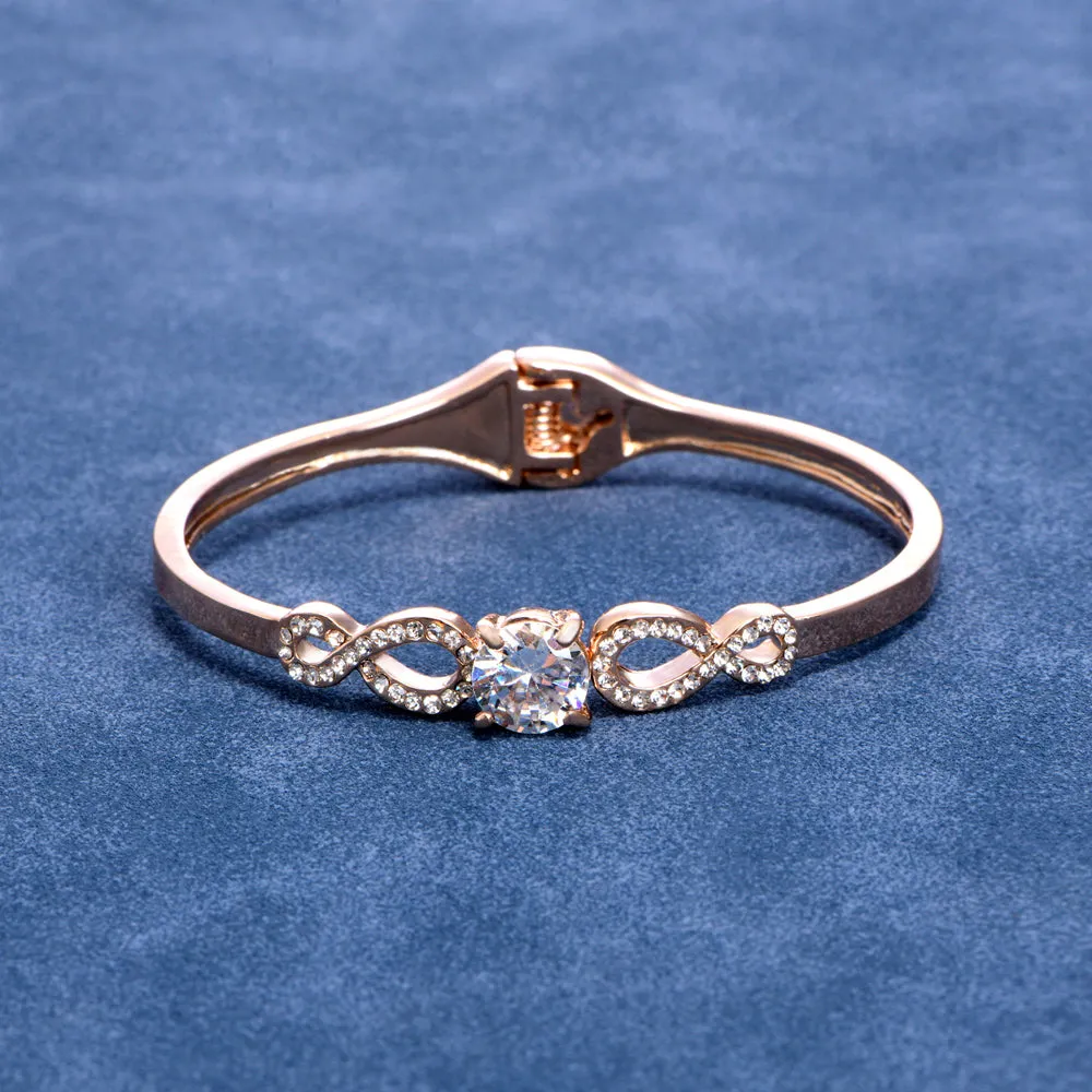 To My Granddaughter "Forever Linked Together" Infinite Bracelet sold by SARAH'S WHISPER product image thumbnail 4