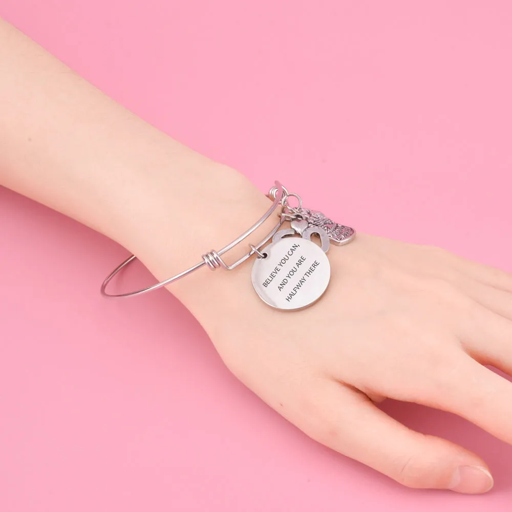 "You can do it." Charm Bracelet sold by SARAH'S WHISPER product image thumbnail 4