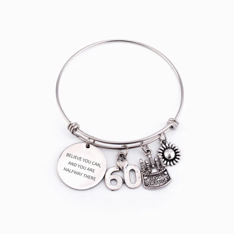 "You can do it." Charm Bracelet made by SARAH'S WHISPER
