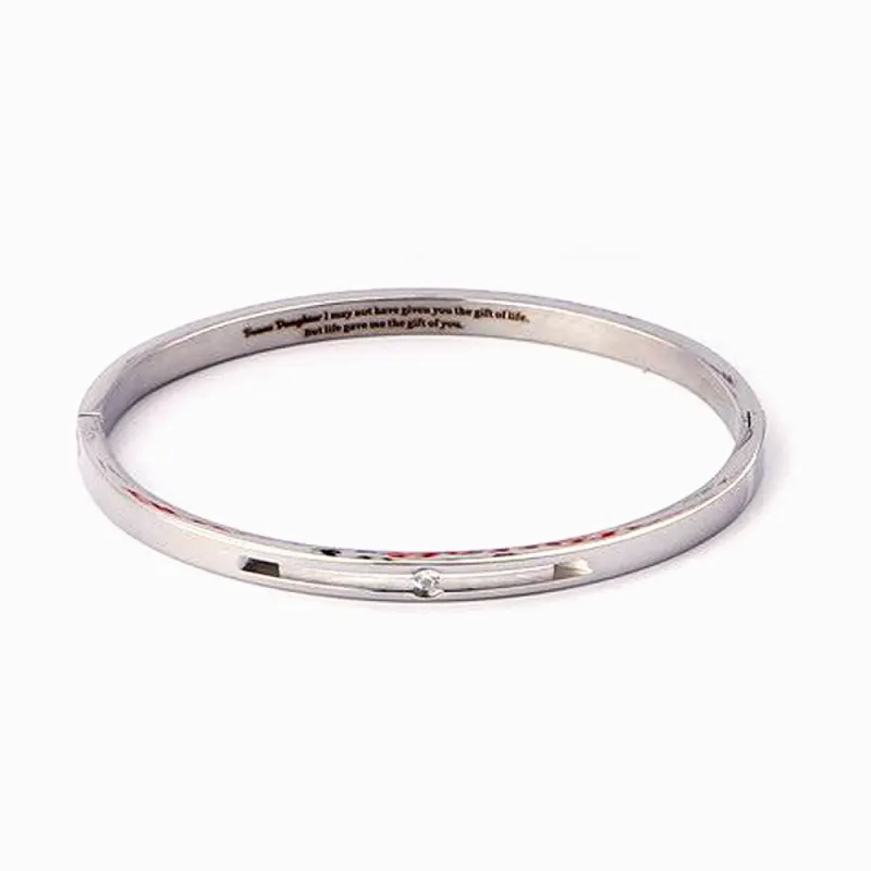 To my Bonus Daughter "BONUS DAUGHTER, I MAY NOT HAVE GIVEN YOU THE GIFT OF LIFE. BUT LIFE GAVE ME THE GIFT OF YOU" Bracelet sold by SARAH'S WHISPER