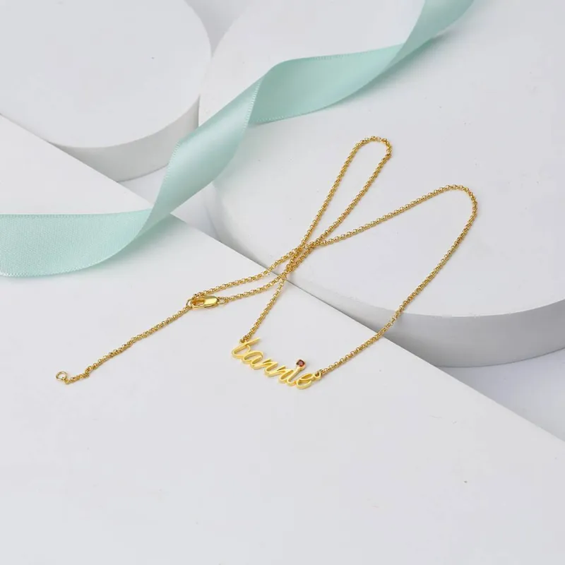 [CUSTOM NAME AND BORTHSTONE] To My Bonus Daughter "BONUS DAUGHTER, I MAY NOT HAVE GIVEN YOU THE GIFT OF LIFE. BUT LIFE GAVE ME THE GIFT OF YOU" Necklace sold by SARAH'S WHISPER