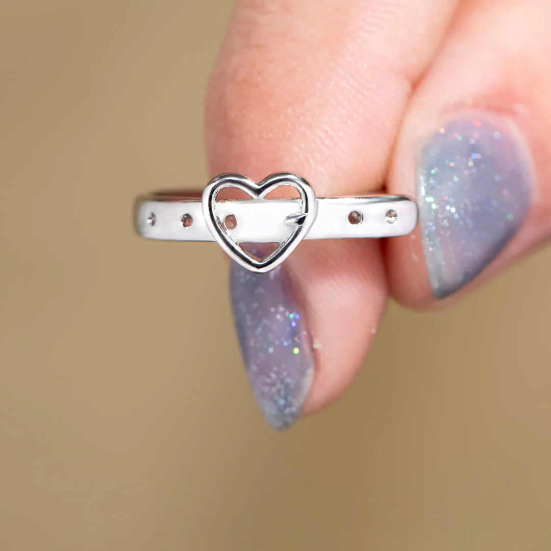 To My Daughter "Hold on to your dreams" Heart Ring sold by SARAH'S WHISPER product image thumbnail 4