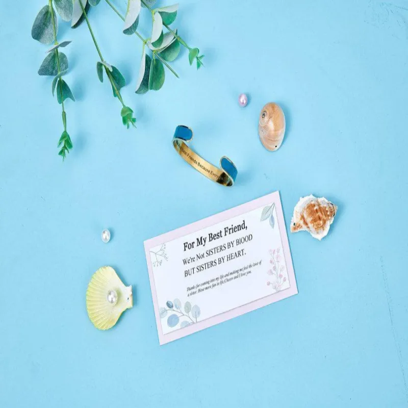 For my best friends "Because everyone else suck color glaze bangle" Bracelet sold by SARAH'S WHISPER