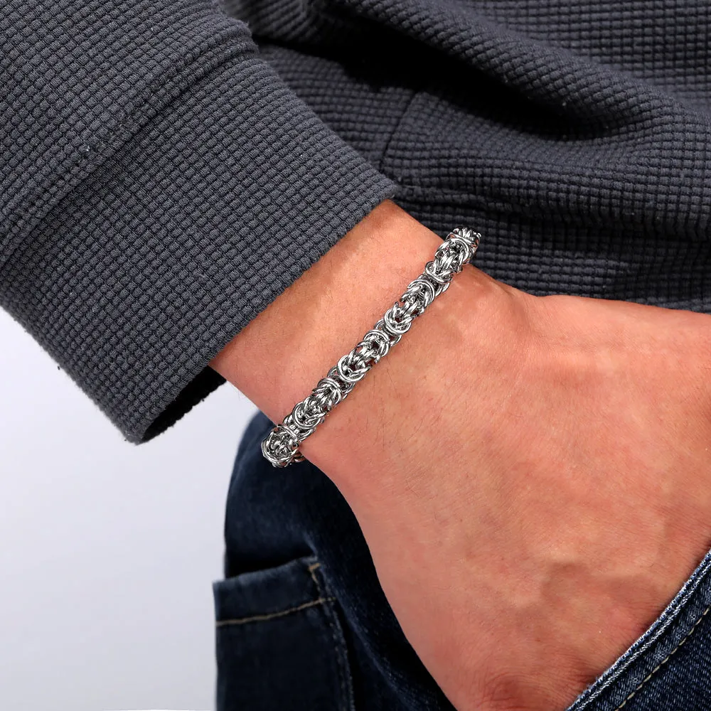 To My Grandson "A link that can never be undone" Fashion Bracelet sold by SARAH'S WHISPER product image thumbnail 3