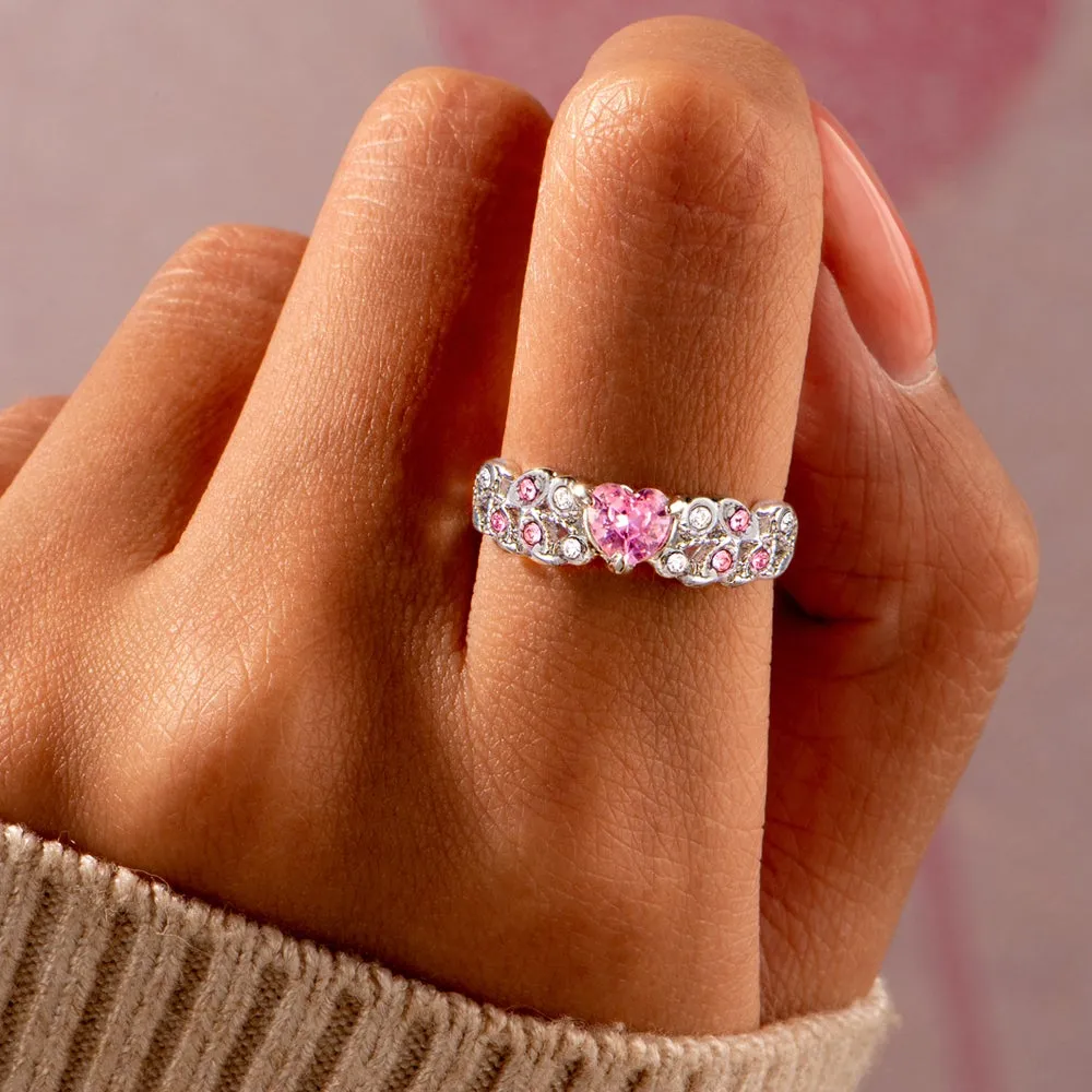 "Not Sisters by Blood But Sisters by Heart" Ring sold by SARAH'S WHISPER product image thumbnail 4