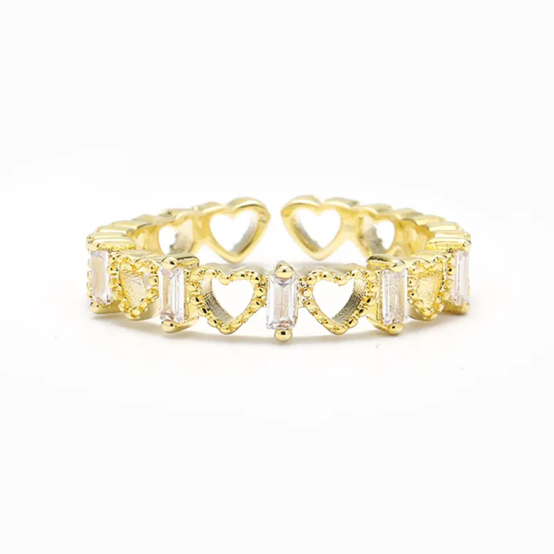 To My Granddaughter "You are precious" Heart Ring sold by SARAH'S WHISPER