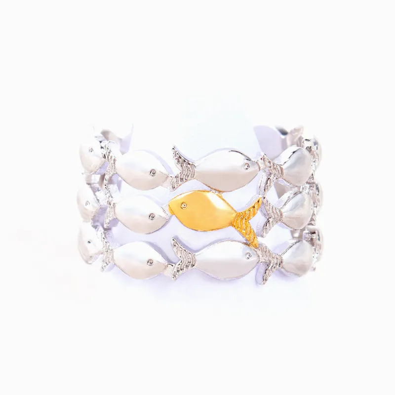 "Be yourself" Fish Ring sold by SARAH'S WHISPER