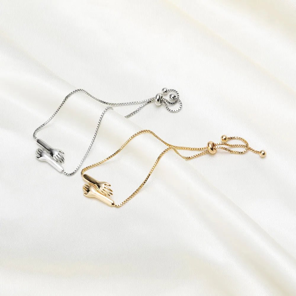 To My Granddaughter "Hug you with my prayers" Hug Bracelet sold by SARAH'S WHISPER product image thumbnail 5