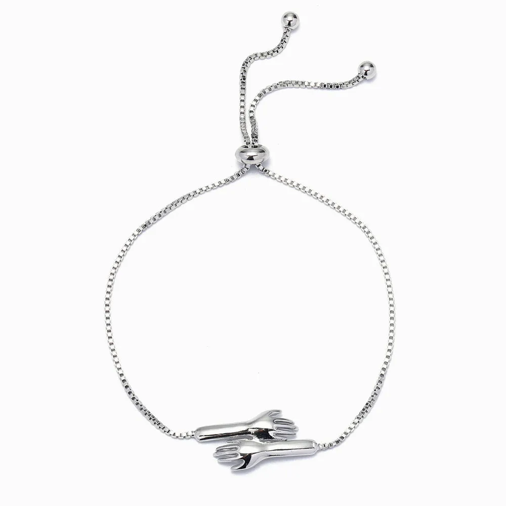 To My Granddaughter "Hug you with my prayers" Hug Bracelet sold by SARAH'S WHISPER