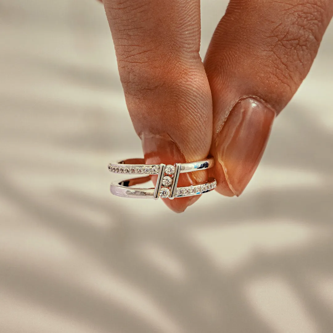 To My Best Friend "Forever my best friend" Adjustable Ring sold by SARAH'S WHISPER product image thumbnail 5