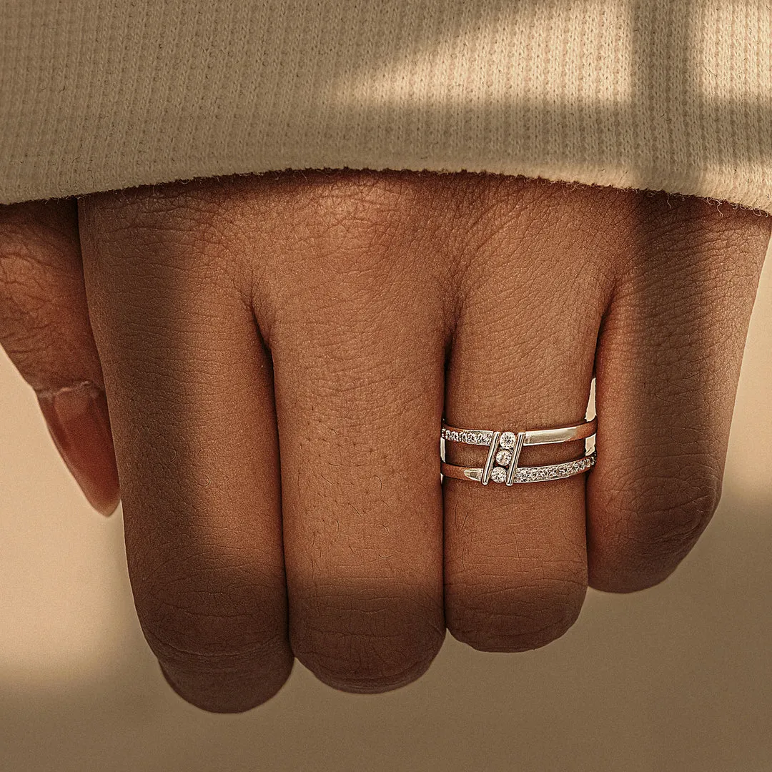 To My Best Friend "Forever my best friend" Adjustable Ring sold by SARAH'S WHISPER product image thumbnail 4