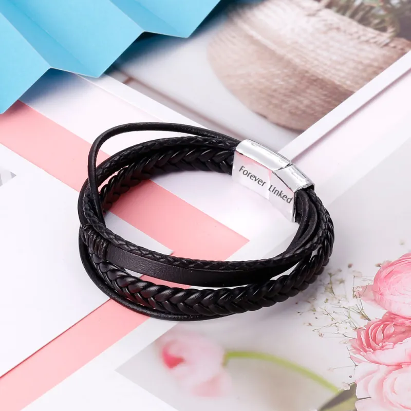 [Super Sale] To My Son "A link that can never be undone" Bond Bracelet sold by SARAH'S WHISPER