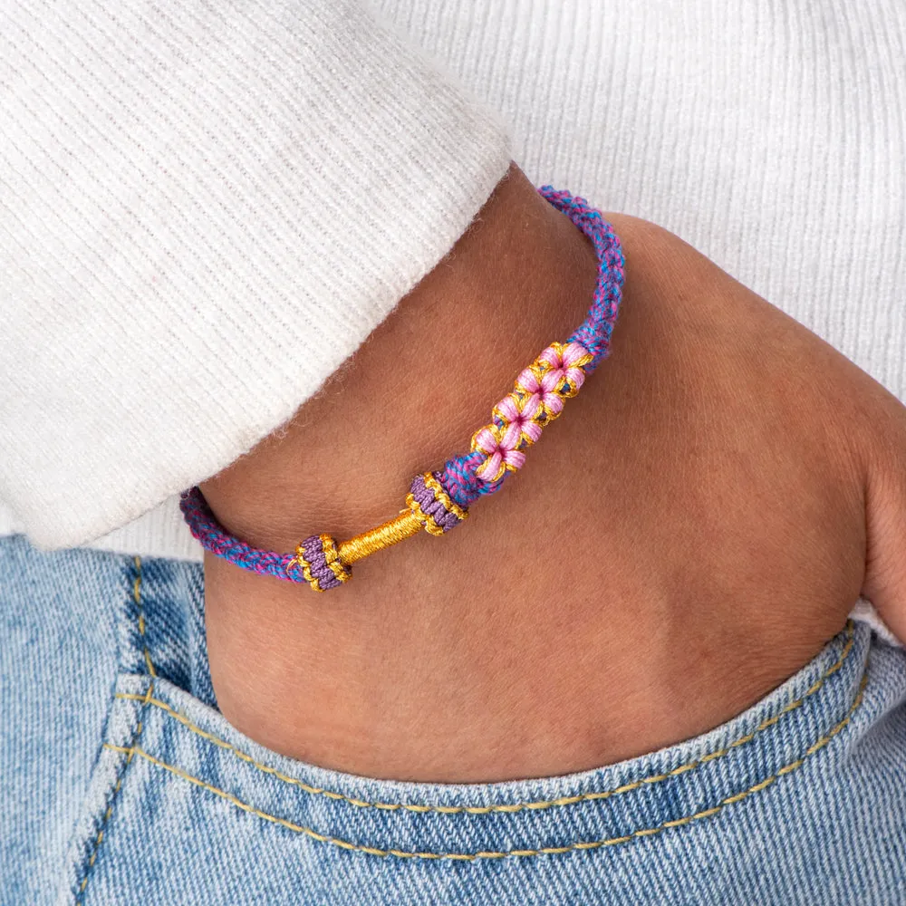 To My Daughter "A link that can never be undone" Cherry Knot Bracelet sold by SARAH'S WHISPER product image thumbnail 3