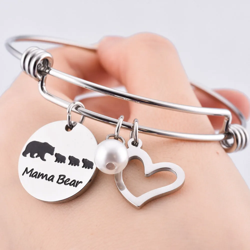 To My Daughter "Always support you." Bracelet sold by SARAH'S WHISPER product image thumbnail 4