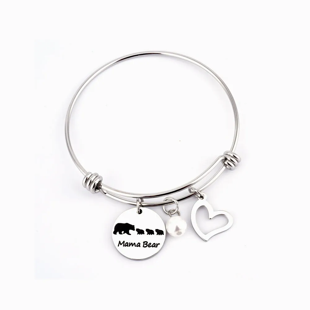 To My Daughter "Always support you." Bracelet sold by SARAH'S WHISPER