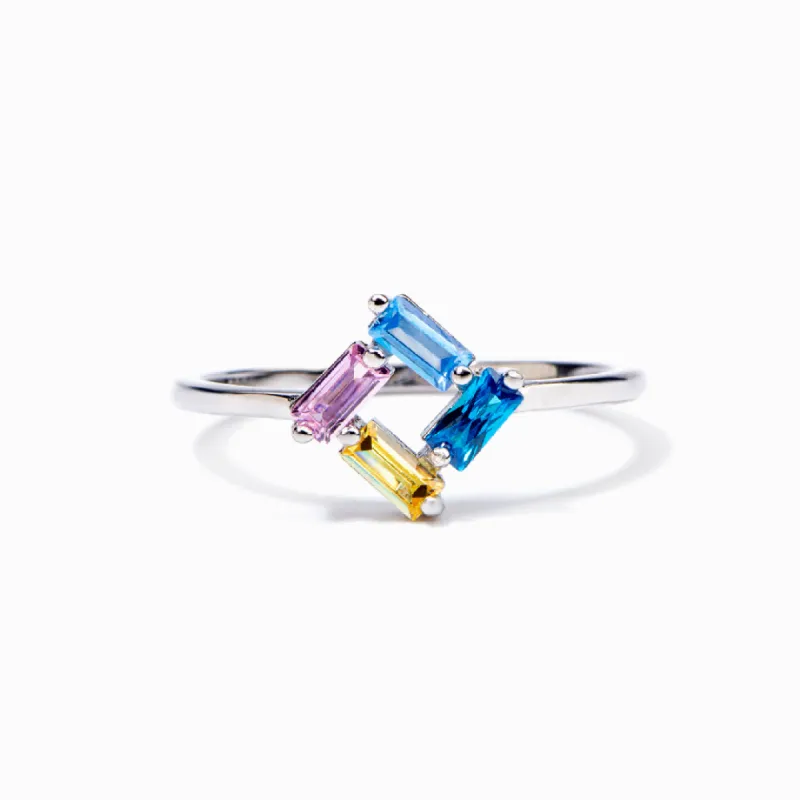 [Custom Birthstone] "You are family" Birthstone Ring sold by SARAH'S WHISPER
