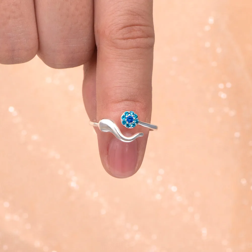 To My Granddaughter "Protect you from anything you fear" Evil Eye Ring sold by SARAH'S WHISPER product image thumbnail 4