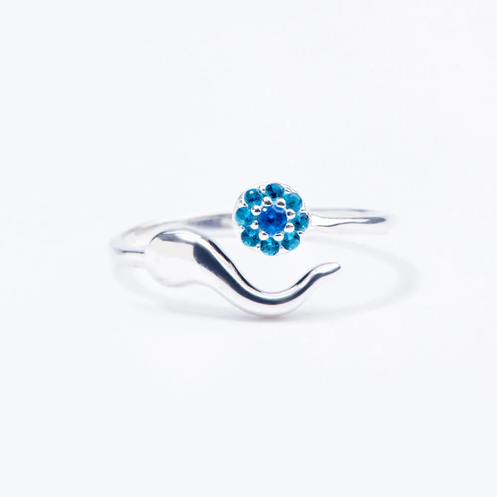 To My Granddaughter "Protect you from anything you fear" Evil Eye Ring sold by SARAH'S WHISPER