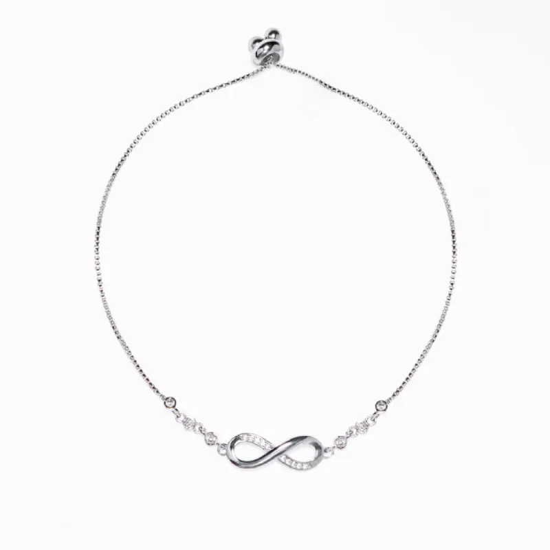 "Grandmother and Granddaughter Forever Linked Together" Infinite Love Bracelet sold by SARAH'S WHISPER