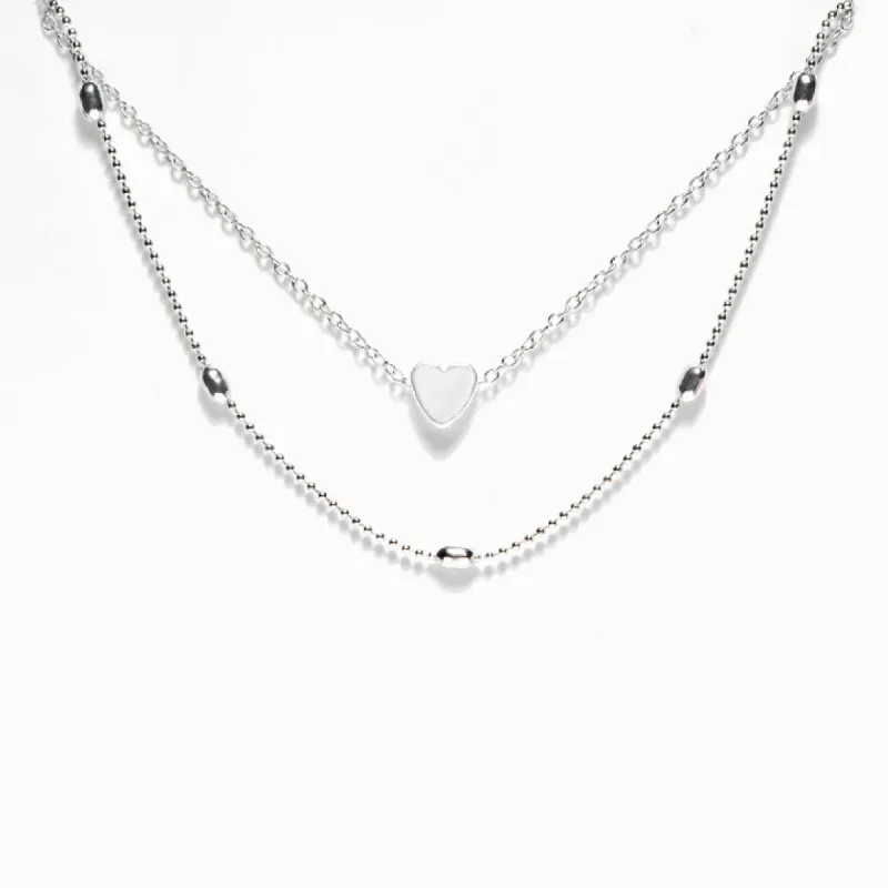 "You will always be in my heart" Heart Anklet sold by SARAH'S WHISPER