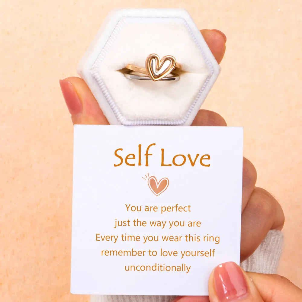 "Self Love" Ring sold by SARAH'S WHISPER product image thumbnail 2