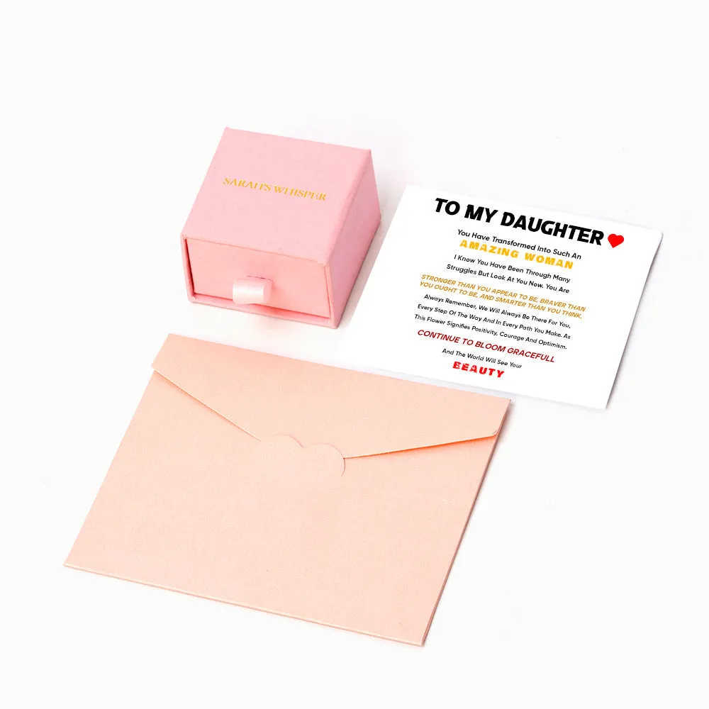 To My Daughter "Keep on Blooming" Sunflower Ring sold by SARAH'S WHISPER product image thumbnail 5