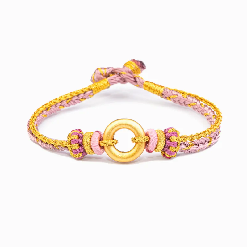 To My Daughter "Unbreakable bond" Handmade Knitted Bracelet sold by SARAH'S WHISPER