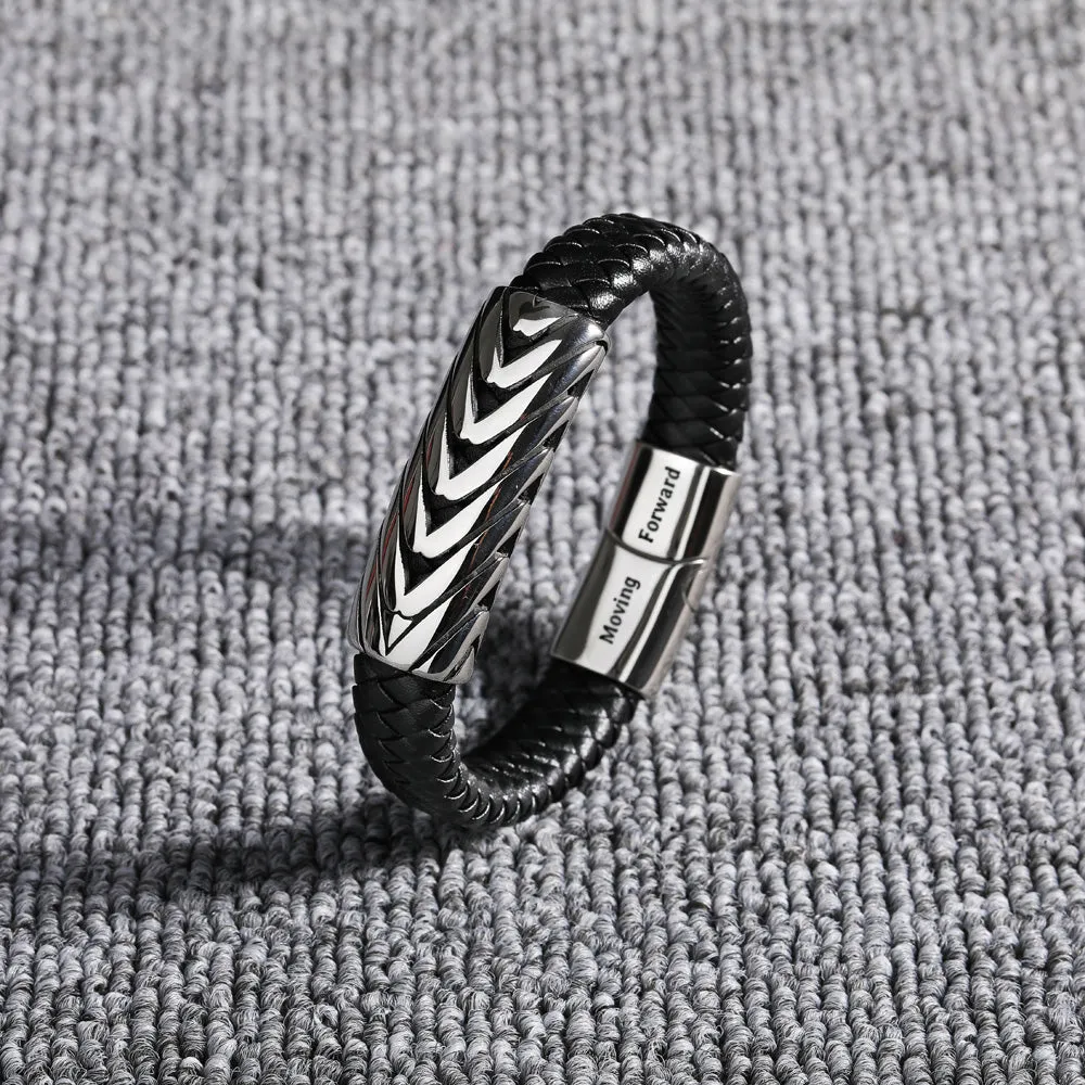 To My Son "Keep Moving" Rope Bracelet sold by SARAH'S WHISPER product image thumbnail 4