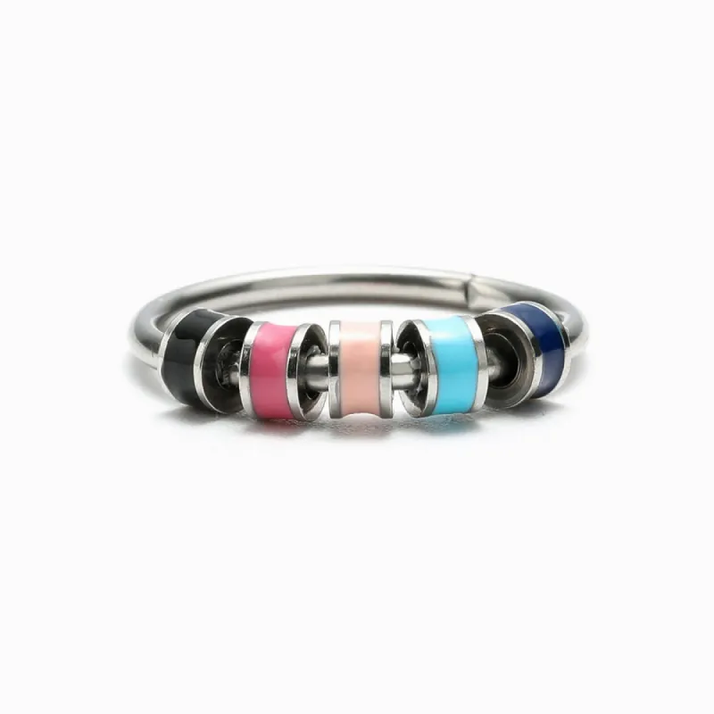 To My Daughter "DRIVE AWAY YOUR ANXIETY" Fidget Ring sold by SARAH'S WHISPER