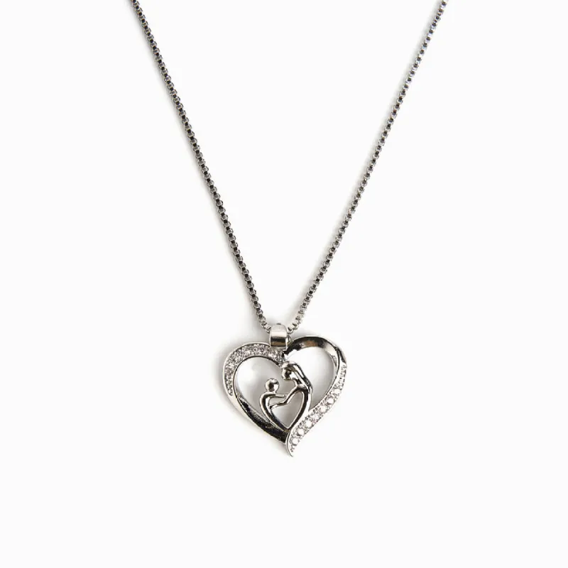 To My Daughter "The love between a mother and daughter is forever" Face to Face Necklace sold by SARAH'S WHISPER