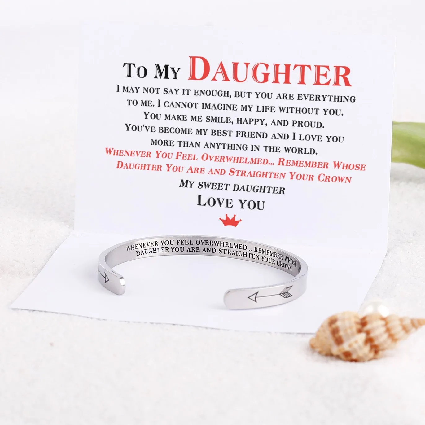Whenever You Feel Overwhelmed... Remember Whose... You Are And Straighten Your Crown - Bracelet And Men's Bracelets sold by SARAH'S WHISPER product image thumbnail 5