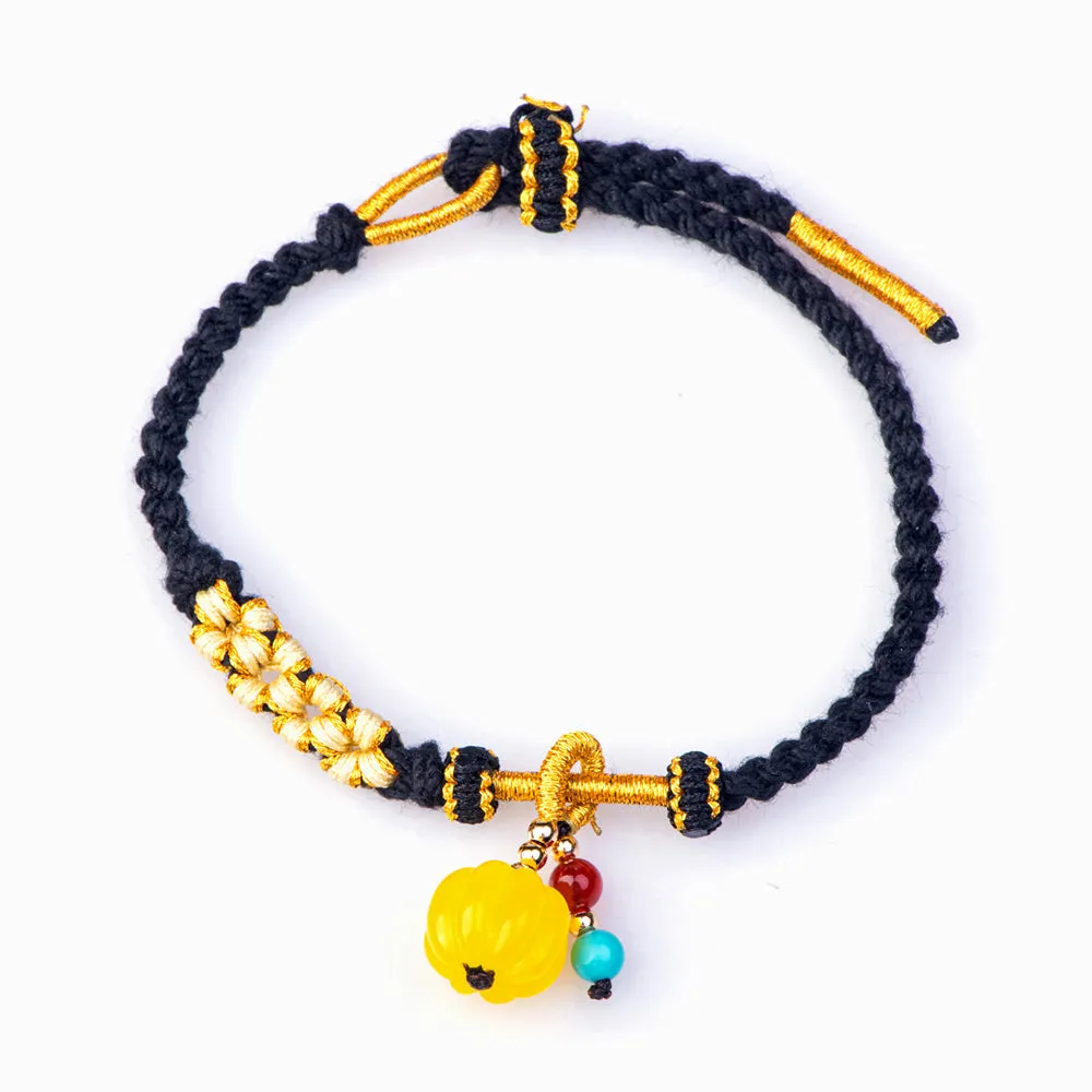 To My Daughter "Happy 'Halloween" Pumpkin Halloween Bracelet sold by SARAH'S WHISPER product image thumbnail 2