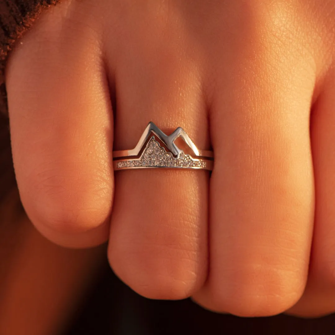 To My Daughter "Don't Just Climb Mountains, Move Them." S925 Sterling Silver Ring sold by SARAH'S WHISPER product image thumbnail 3
