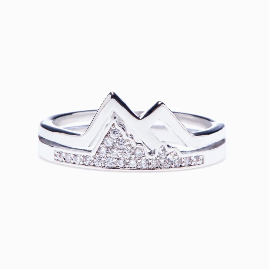 To My Daughter "Don't Just Climb Mountains, Move Them." S925 Sterling Silver Ring sold by SARAH'S WHISPER