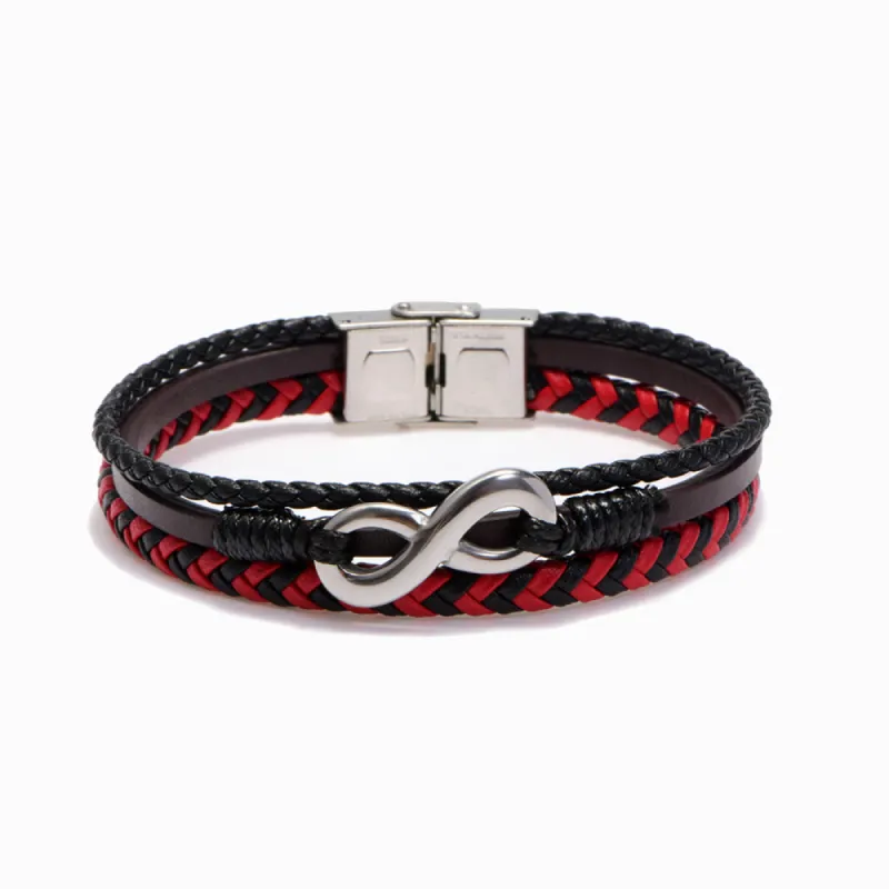 To My Grandson "Forever Linked Together" Infinite Bracelet sold by SARAH'S WHISPER