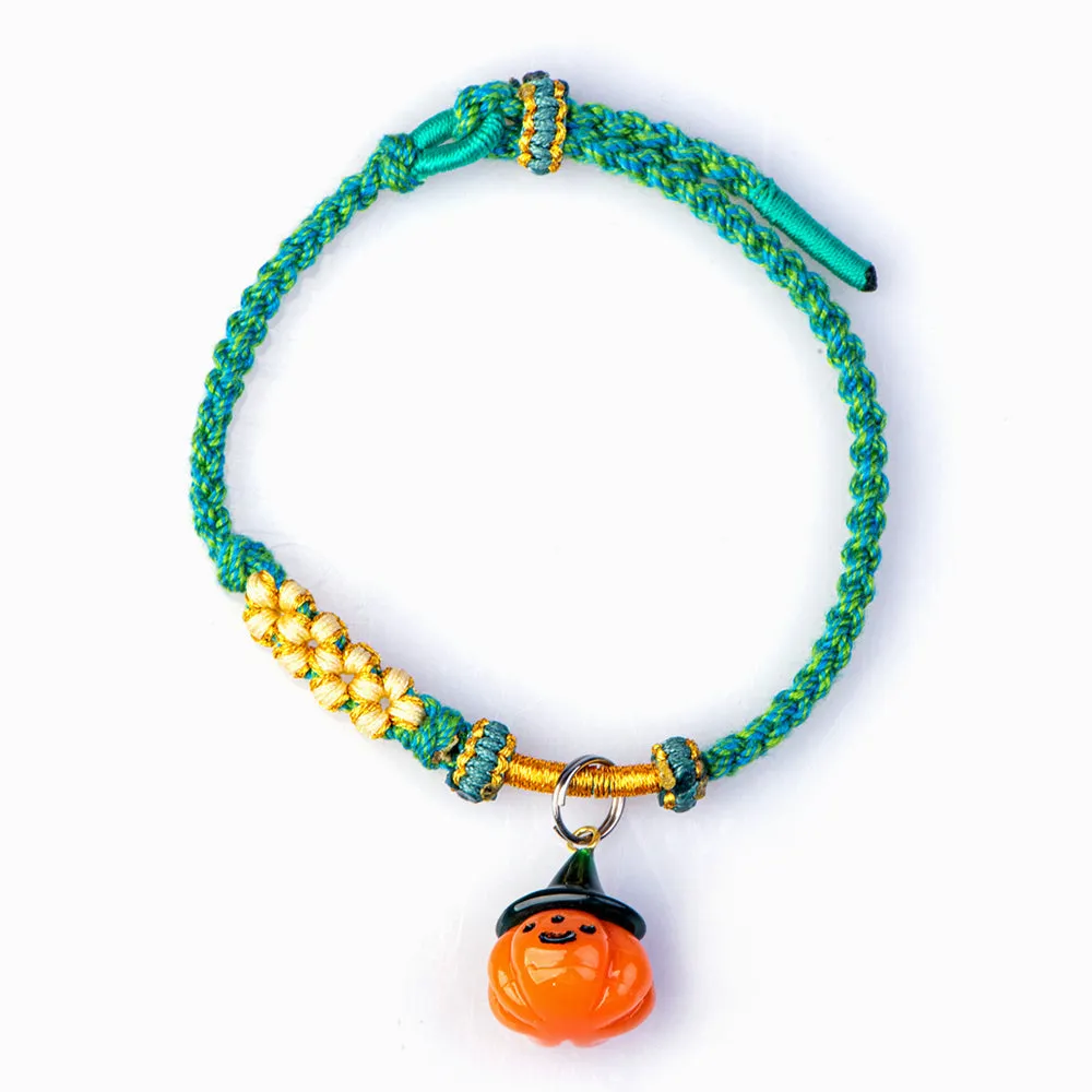 To My Granddaughter "Happy Halloween" Halloween Bracelet sold by SARAH'S WHISPER product image thumbnail 3