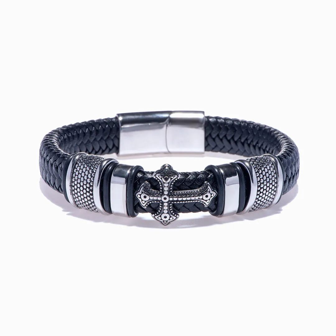 To My Grandson "Proud of you" Cross Bracelet sold by SARAH'S WHISPER
