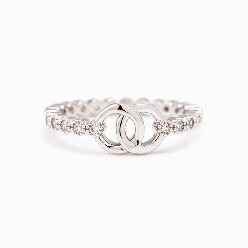 Interlocking Ring for Daughter – Forever Linked Bond sold by SARAH'S WHISPER