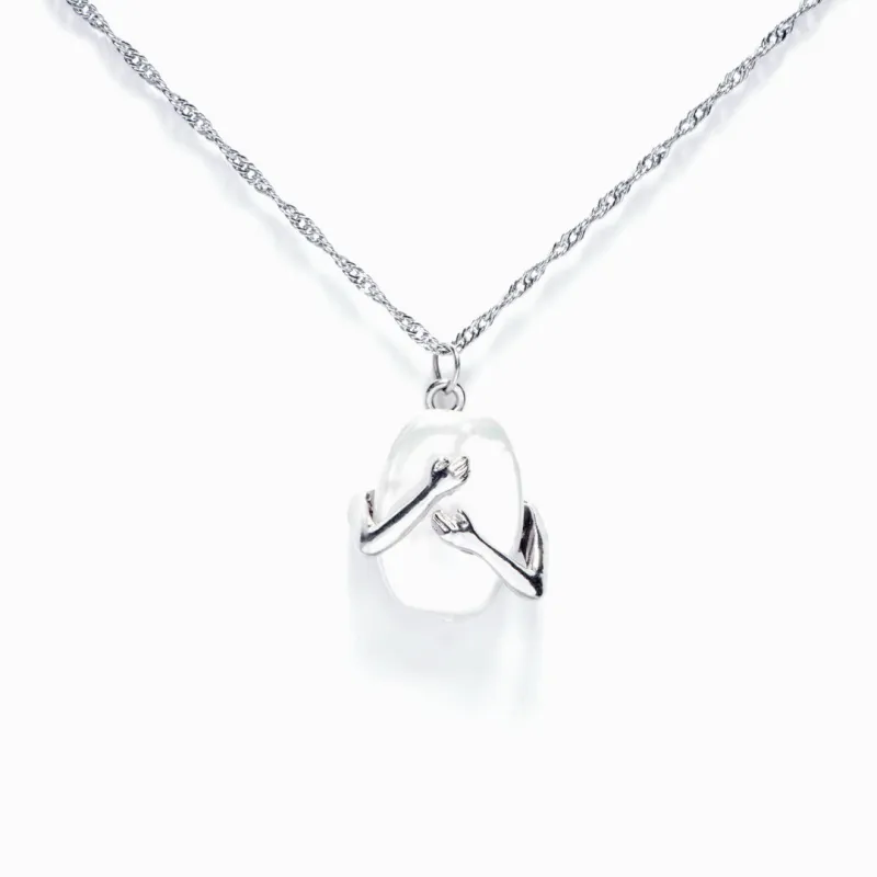 Hug Necklace for Daughter – Always Here Gift sold by SARAH'S WHISPER