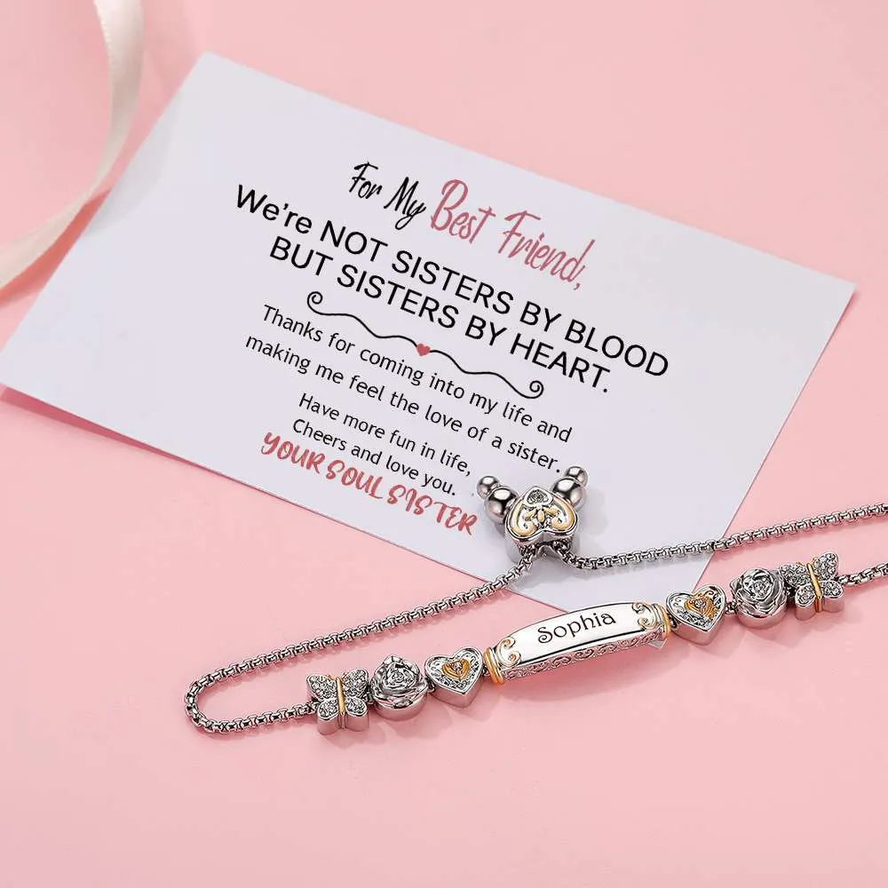 Lucky Beads Bracelet for Best Friend Gift sold by SARAH'S WHISPER product image thumbnail 4