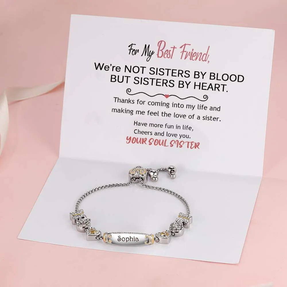 Lucky Beads Bracelet for Best Friend Gift sold by SARAH'S WHISPER product image thumbnail 2