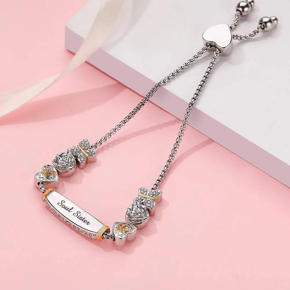 Lucky Beads Bracelet for Best Friend Gift sold by SARAH'S WHISPER product image thumbnail 5