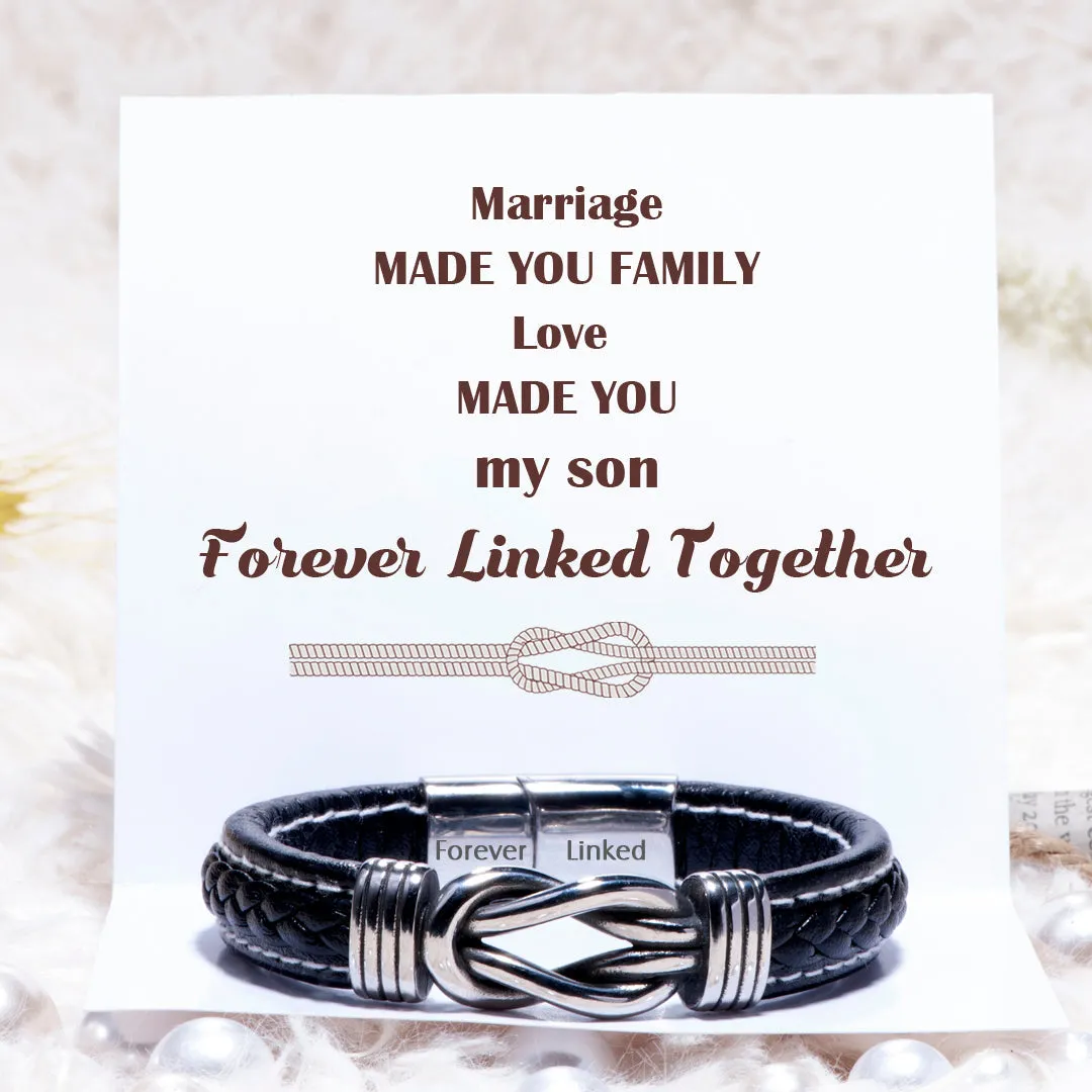 Gifts for Son-in-Law – Forever Linked Together sold by SARAH'S WHISPER product image thumbnail 4