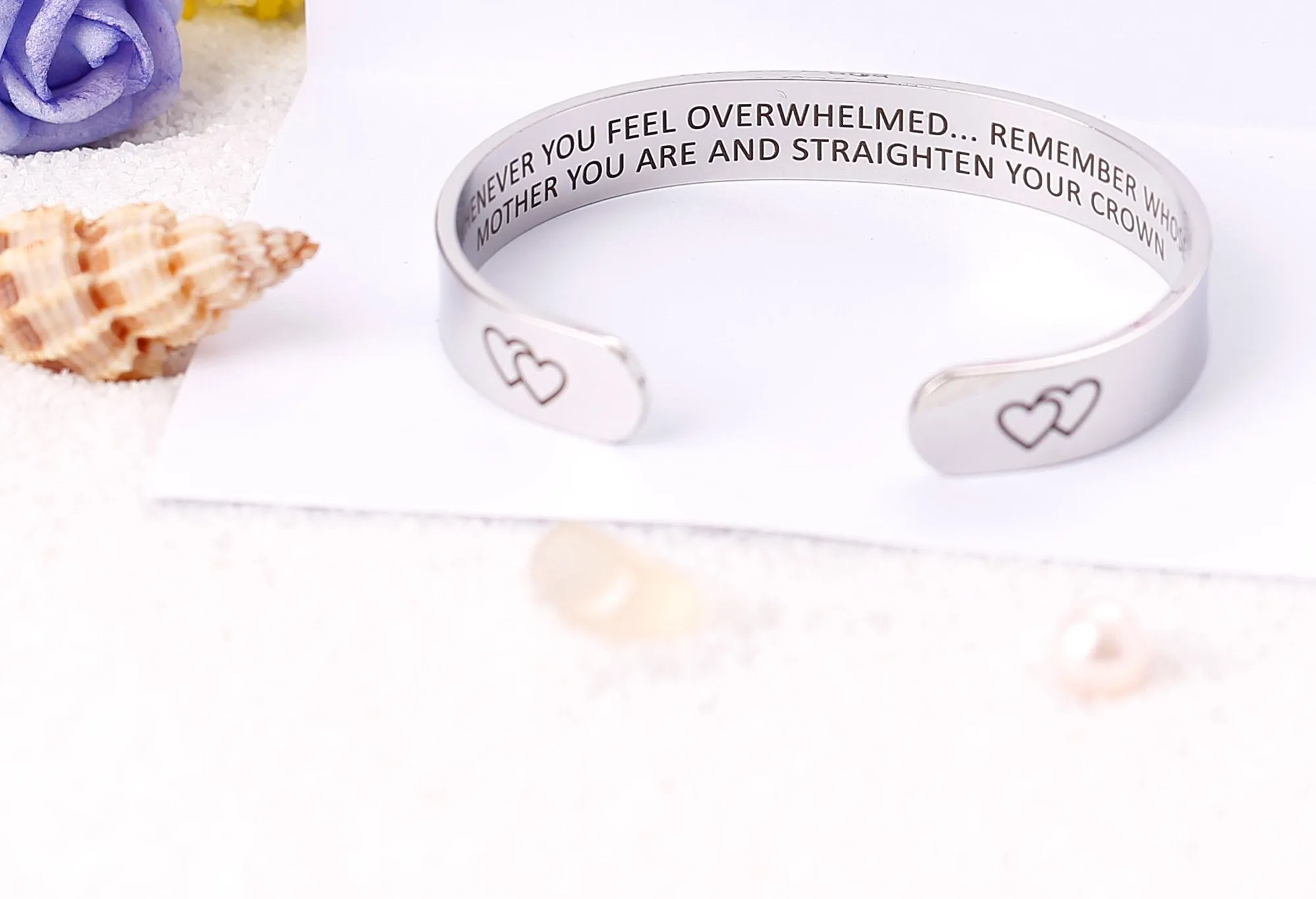 Straighten Your Crown Bracelet – Remember You Are sold by SARAH'S WHISPER product image thumbnail 4