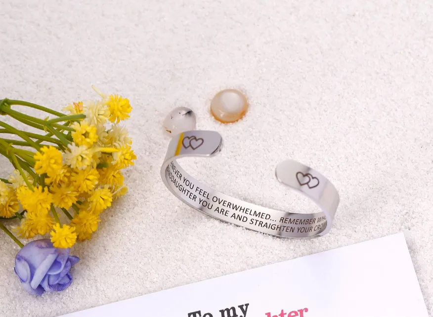 Straighten Your Crown Bracelet – Remember You Are sold by SARAH'S WHISPER product image thumbnail 3