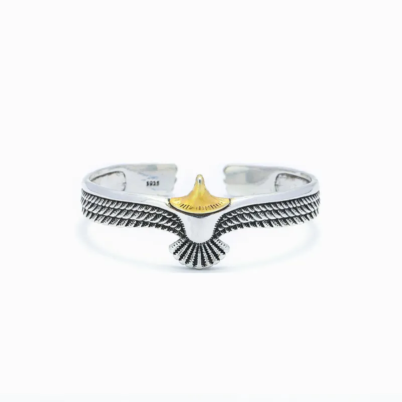 Metal Cuff Bracelets – Spread Your Wings made by SARAH'S WHISPER