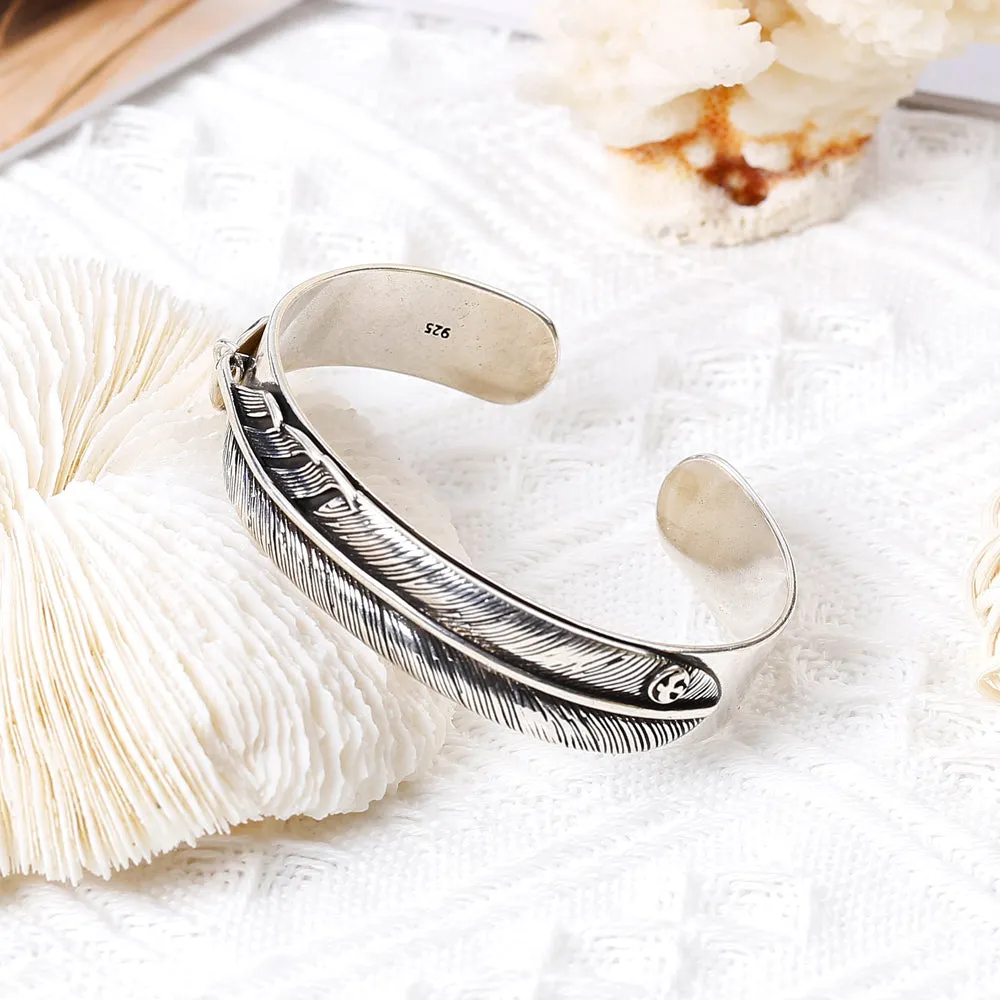 Feather Bangle – Be as a Feather sold by SARAH'S WHISPER product image thumbnail 5