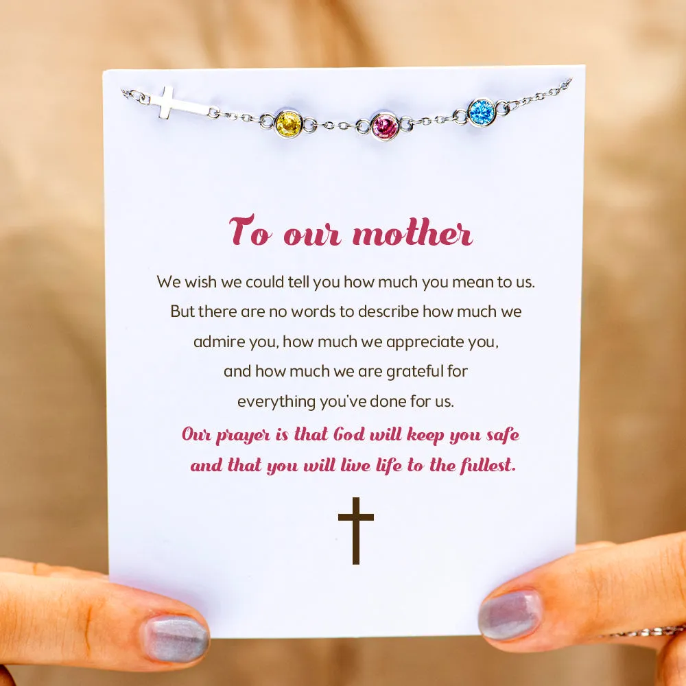 Cross Necklace for Mom – I Appreciate You sold by SARAH'S WHISPER product image thumbnail 4