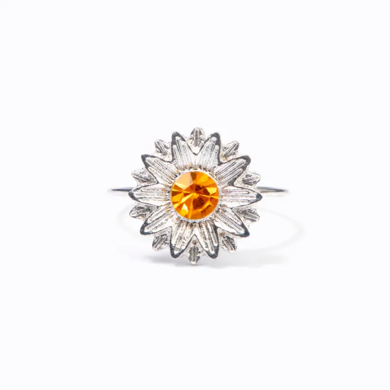 Sunflower Rings – Be a Sunflower made by SARAH'S WHISPER